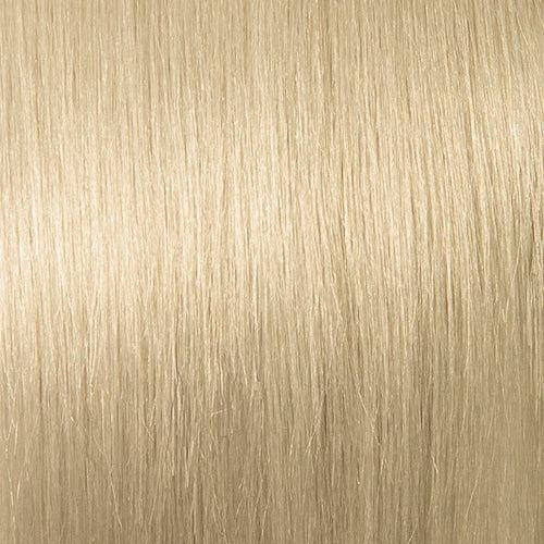 18 Inch Bohyme Luxe Volume Weft - Machine Tied Straight 114g | 100% Remy Human Hair-Platinum Silver-Doctored Locks