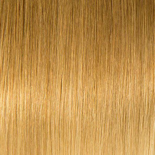 18 Inch Bohyme Luxe Volume Weft - Machine Tied Straight 114g | 100% Remy Human Hair-T6BL22 Chestnut Ash Blonde Ombre-Doctored Locks