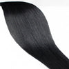 22 Inch 3mm Prebonded Keratin I-Tip - Straight 50g | 100% Remy Human Hair-1 Cool Black-Doctored Locks