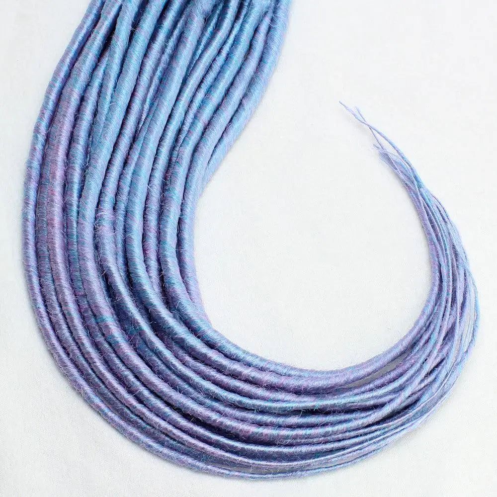 22 Inch Backcombed DE Dreads 10 Count | Synthetic Hair Extensions-Mystical Dreads-Doctored Locks