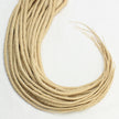 22 Inch Backcombed DE Dreads 10 Count | Synthetic Hair Extensions-Platinum Dreads-Doctored Locks