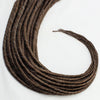 22 Inch Backcombed DE Dreads 10 Count | Synthetic Hair Extensions-Toffee Crunch Dreads-Doctored Locks