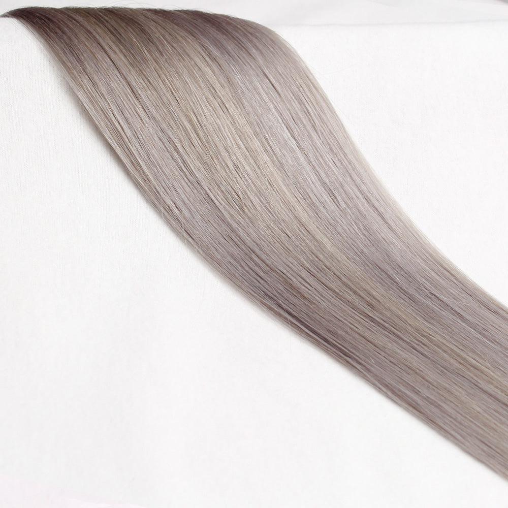 22 Inch Bliss Tape In Extensions - Straight 50g | 100% Remy Human Hair-Silver Lavender-Doctored Locks