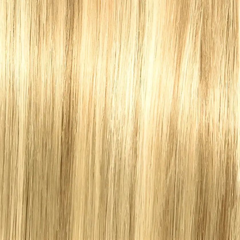 22 Inch Bohyme Luxe Micro Fine Wefts - Hand Tied Straight 114g | 100% Remy Human Hair-H18BL22 True Lightest Ash Platinum-Doctored Locks