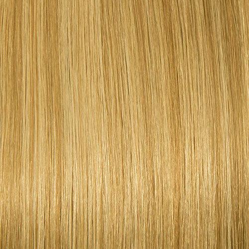 22 Inch Bohyme Luxe Micro Fine Wefts - Hand Tied Straight 114g | 100% Remy Human Hair-R418BL22 Rooted Walnut Ash Blonde-Doctored Locks