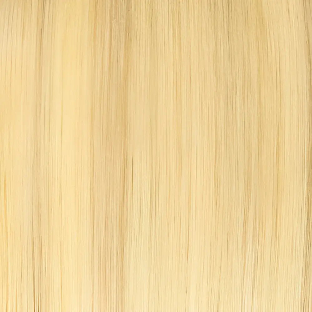 22 Inch Bohyme Luxe Micro Fine Wefts - Hand Tied Straight 114g | 100% Remy Human Hair-T182260 Ash Blonde Lightest Pale Platinum Ombre-Doctored Locks