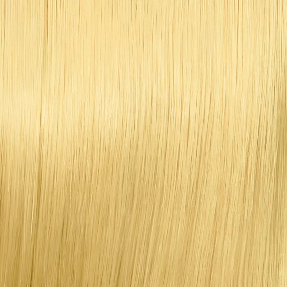 22 Inch Bohyme Luxe Volumizing Weft - Machine Tied Straight 114g | 100% Remy Human Hair-613 Platinum-Doctored Locks
