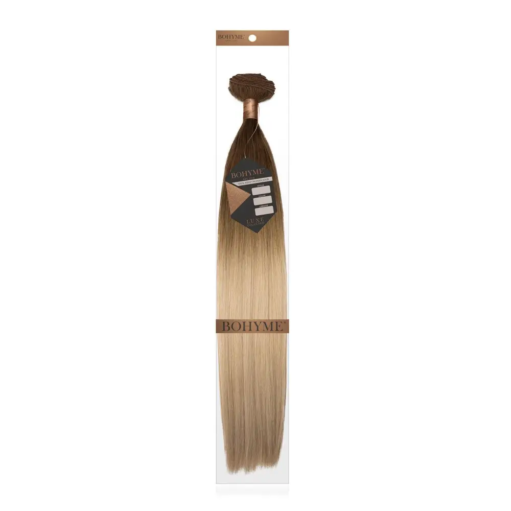 22 Inch Bohyme Luxe Volumizing Weft - Machine Tied Straight 114g | 100% Remy Human Hair-Doctored Locks
