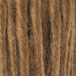 22 inch Premade DE Dreadlocks 10 Count | Synthetic Hair Extensions-Caramel and Walnut DE-Doctored Locks