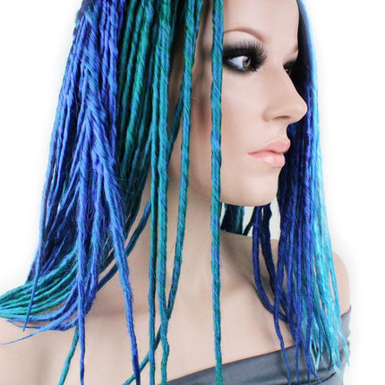 22 inch Premade DE Dreadlocks 10 Count | Synthetic Hair Extensions-Doctored Locks