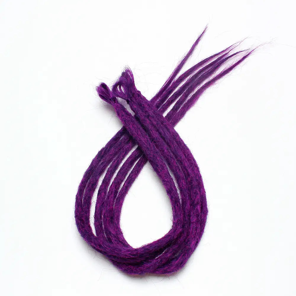 22 Inch SE Crochet Dreads 5 Count| Synthetic Hair Extensions-Mulberry Wine Crochet-Doctored Locks