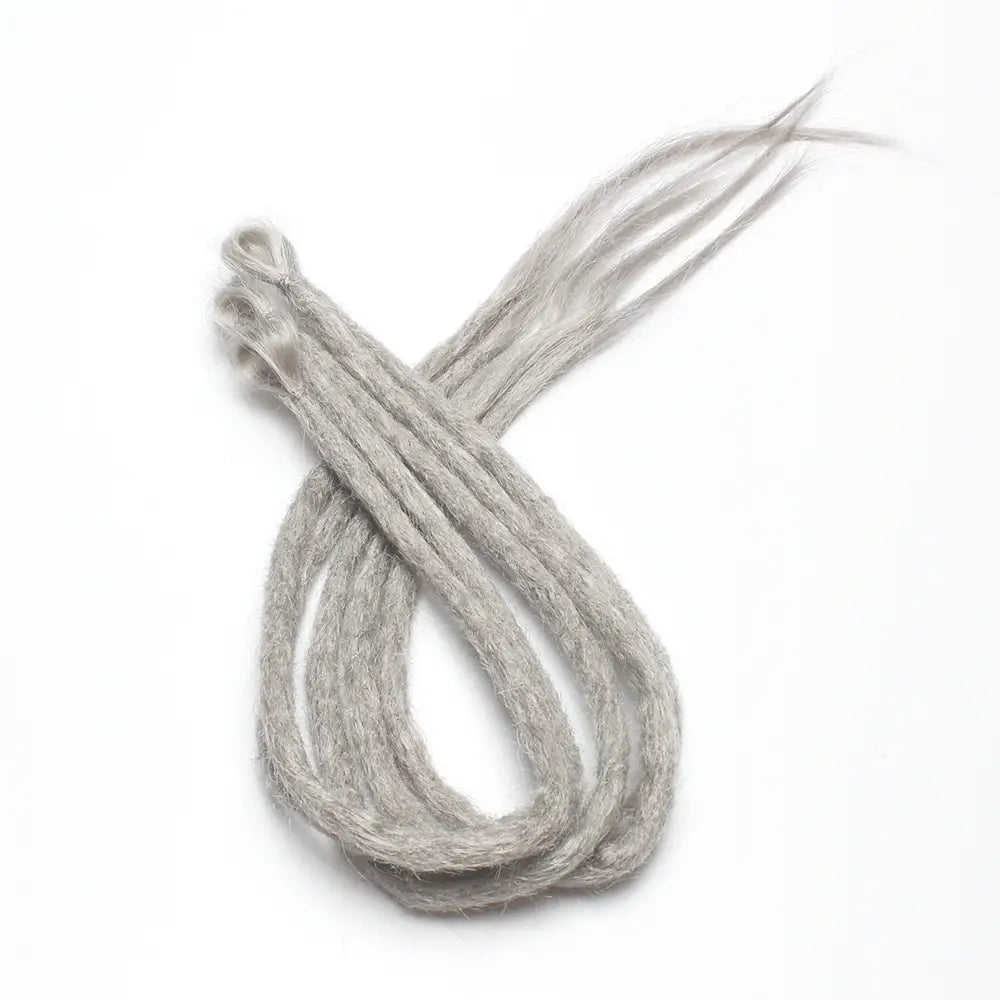 22 Inch SE Crochet Dreads 5 Count| Synthetic Hair Extensions-Pewter Crochet-Doctored Locks