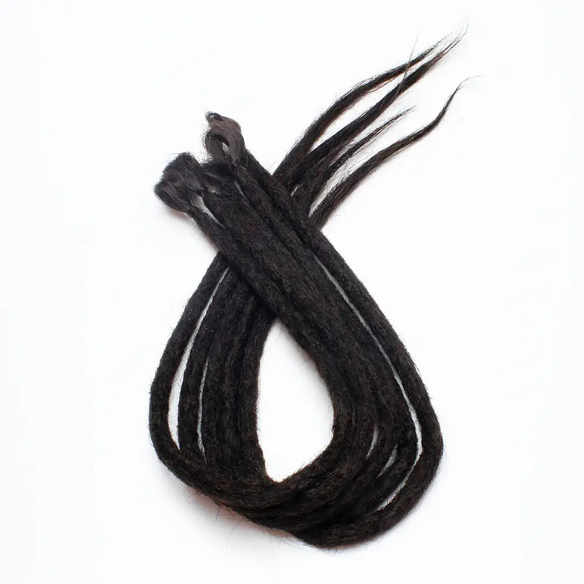 22 Inch SE Crochet Dreads 5 Count| Synthetic Hair Extensions-Rich Chocolate Crochet-Doctored Locks