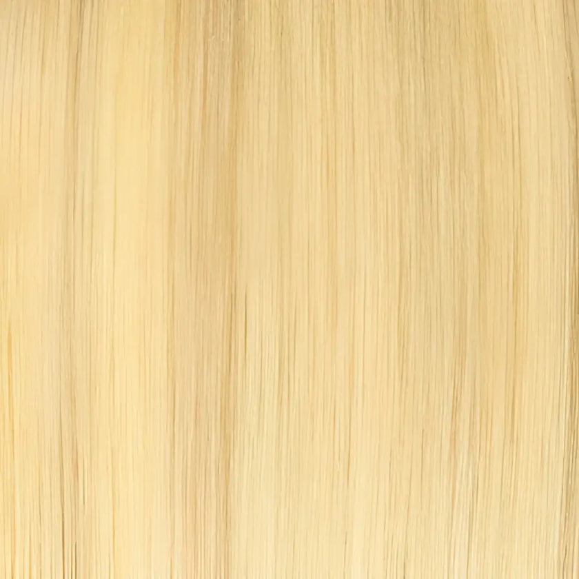 26 Inch Bohyme Essentials Volumizing Clip Set - Straight 114g | 100% Remy Human Hair-T182260 Ash Blonde Lightest Pale Platinum Ombre-Doctored Locks