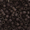 2mm Silicone Linkies Beads 250 Count Pack - Type D-Dark Brown Beads-Doctored Locks