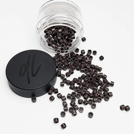 2mm Silicone Linkies Micro Beads 250 Count Jar Type D | Nickel Free-Doctored Locks