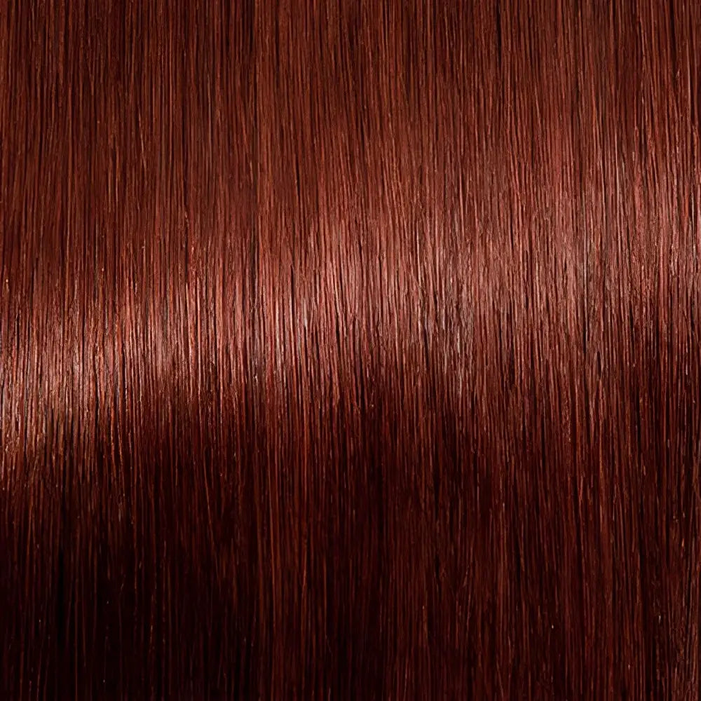 18 Inch Bohyme Classic Volume Weft - Machine Tied Straight 114g | 100% Remy Human Hair-Human Hair-Doctored Locks-35 Dark Copper Red-Doctored Locks