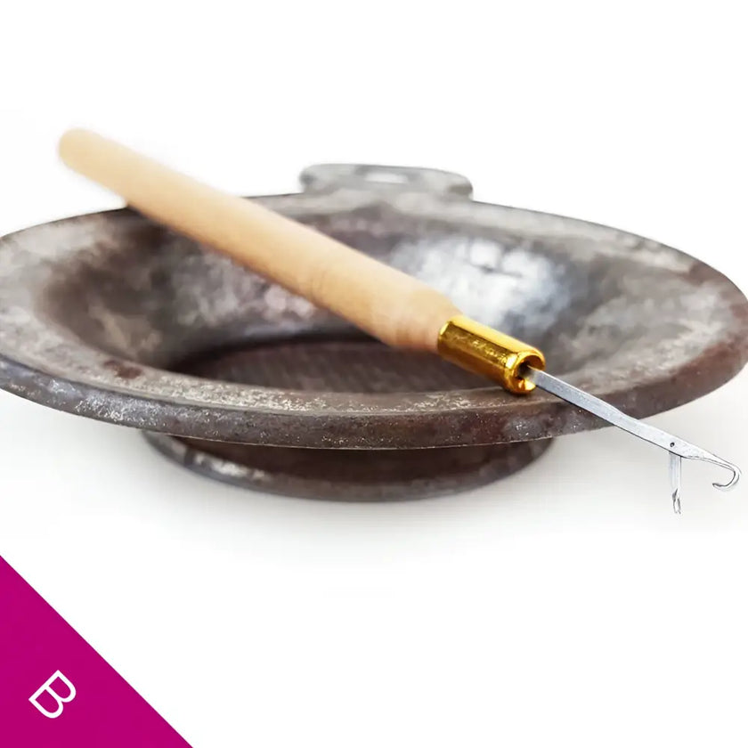 3mm Microneedle Bead Threader-Doctored Locks