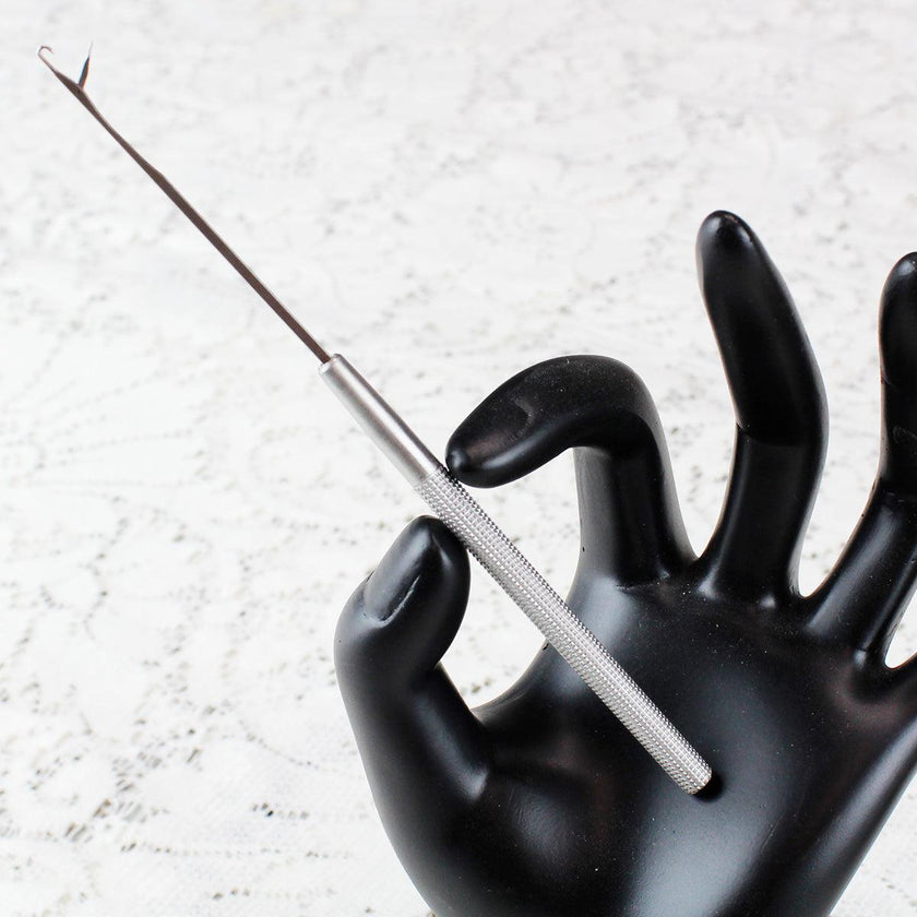 3mm Stainless Steel Microneedle Bead Threader-Doctored Locks