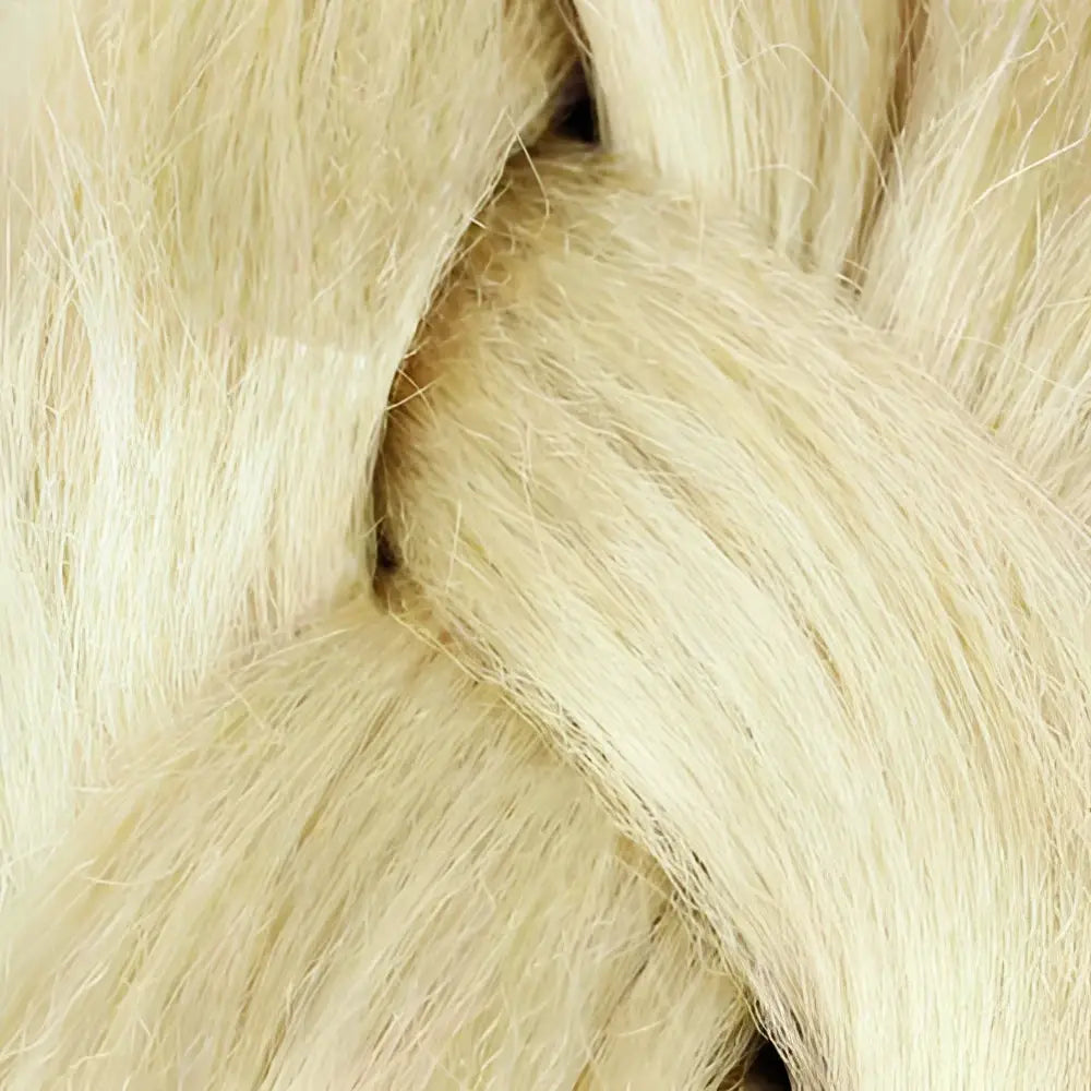 48 Inch KK Smooth Seal 80g | Jumbo Braid Hair Extensions-Ivory Blonde Synth-Doctored Locks