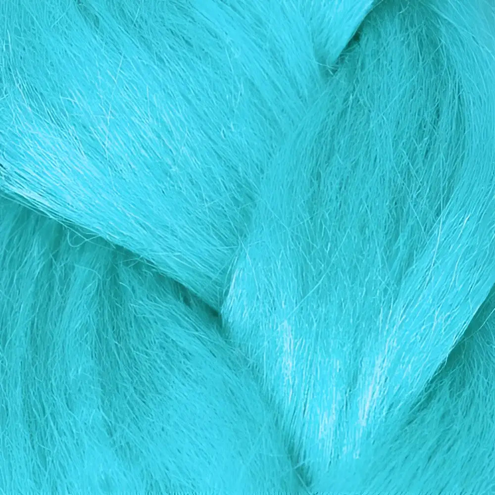 48 Inch KK Smooth Seal 80g | Jumbo Braid Hair Extensions-Twitterpated Turquoise Synth-Doctored Locks