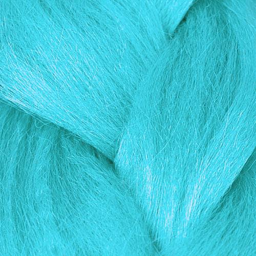 48 Inch KK Smooth Seal 80g | Jumbo Braid Hair Extensions-Twitterpated Turquoise Synth-Doctored Locks