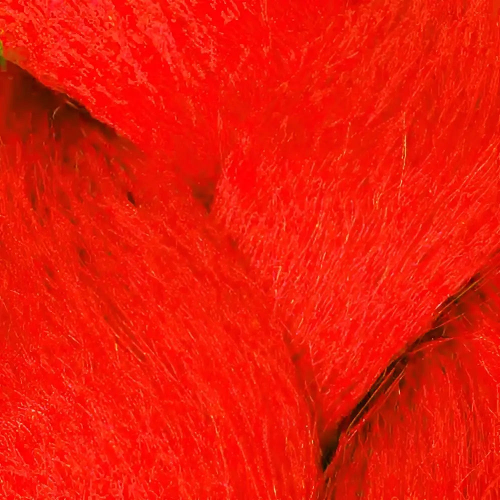 48 Inch RastAfri 80g | Kanekalon Jumbo Braid Hair Extensions-Red Synth-Doctored Locks