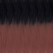 48 Inch RastAfri Highlight 55g | Kanekalon Jumbo Braid Hair Extensions-Ombre Natural Black and Brown Synth-Doctored Locks