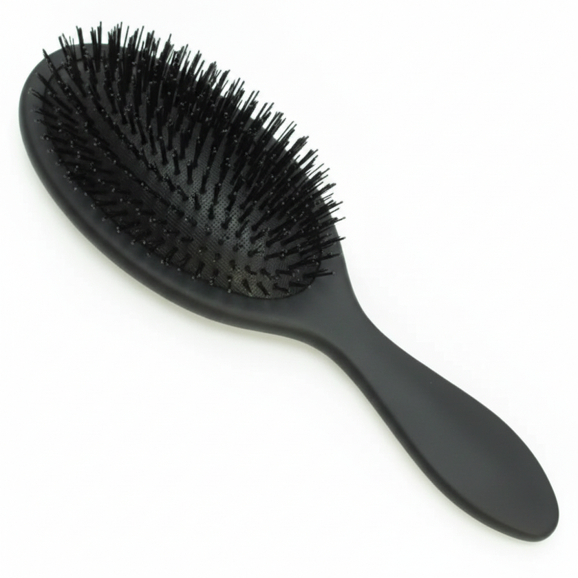 Doctored Locks daily cushion hair extension brush - matte black