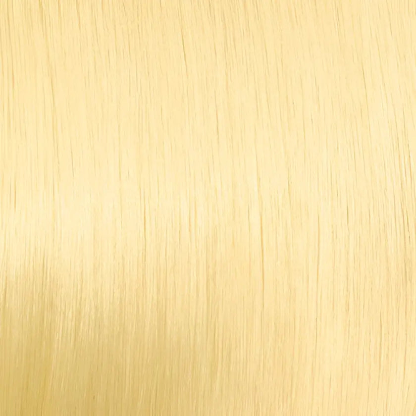 14 Inch Bohyme Luxe Micro Fine Wefts - Hand Tied Straight 114g | 100% Remy Human Hair-Human Hair-Doctored Locks-BL60 Lightest Pale Platinum-Doctored Locks
