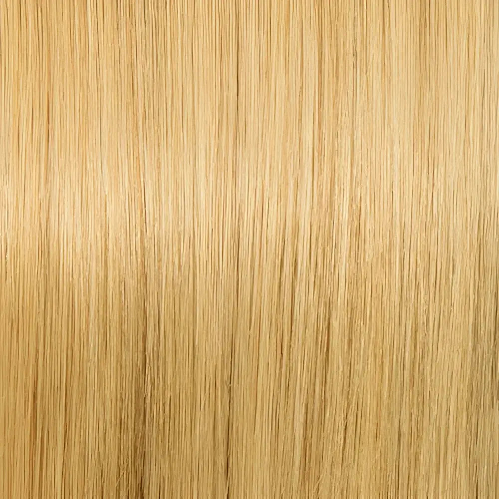 18 Inch Bohyme Classic Volume Weft - Machine Tied Straight 114g | 100% Remy Human Hair-Human Hair-Doctored Locks-D1422 Hazelnut Ash Platinum-Doctored Locks