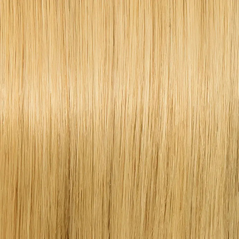 18 Inch Bohyme Classic Volume Weft - Machine Tied Straight 114g | 100% Remy Human Hair-Human Hair-Doctored Locks-D1422 Hazelnut Ash Platinum-Doctored Locks