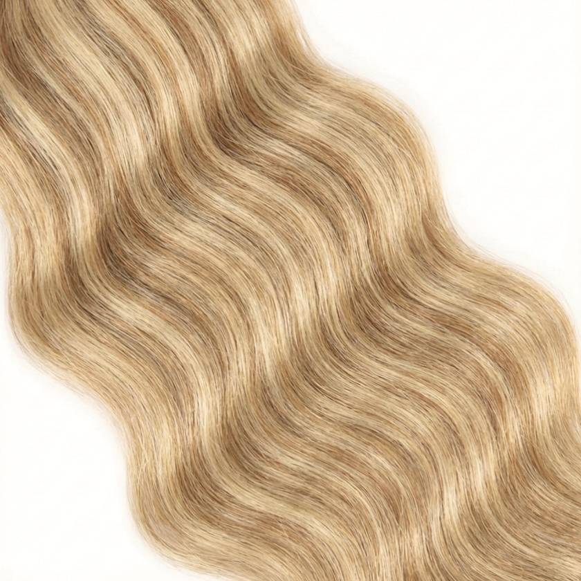 18 Inch Bohyme Luxe Micro Fine Wefts - Hand Tied Ocean Breeze 114g | 100% Remy Human Hair