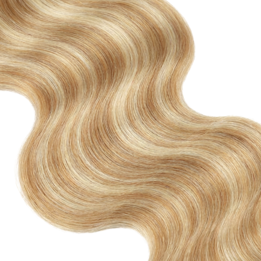 14 Inch Bohyme Luxe Micro Fine Wefts - Hand Tied Body Wave 114g | 100% Remy Human Hair