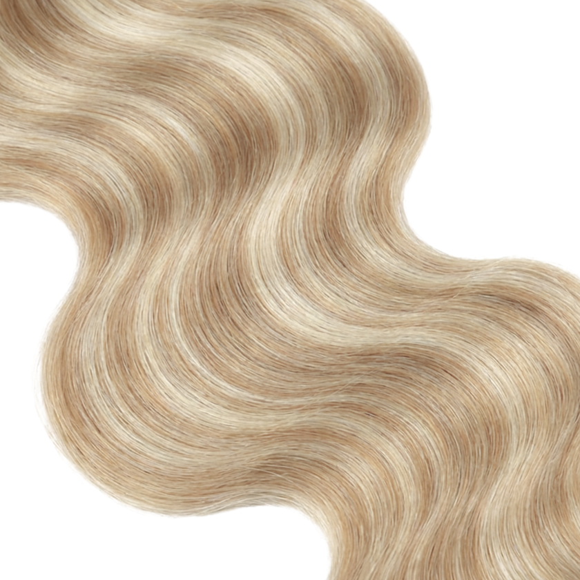 14 Inch Bohyme Luxe Micro Fine Wefts - Hand Tied Body Wave 114g | 100% Remy Human Hair