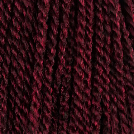RastAfri Senegal Soul | Kanekalon Twist Hair Extensions-Braiding Hair-Doctored Locks-M1BBG Natural Black Burgundy Twists-Doctored Locks