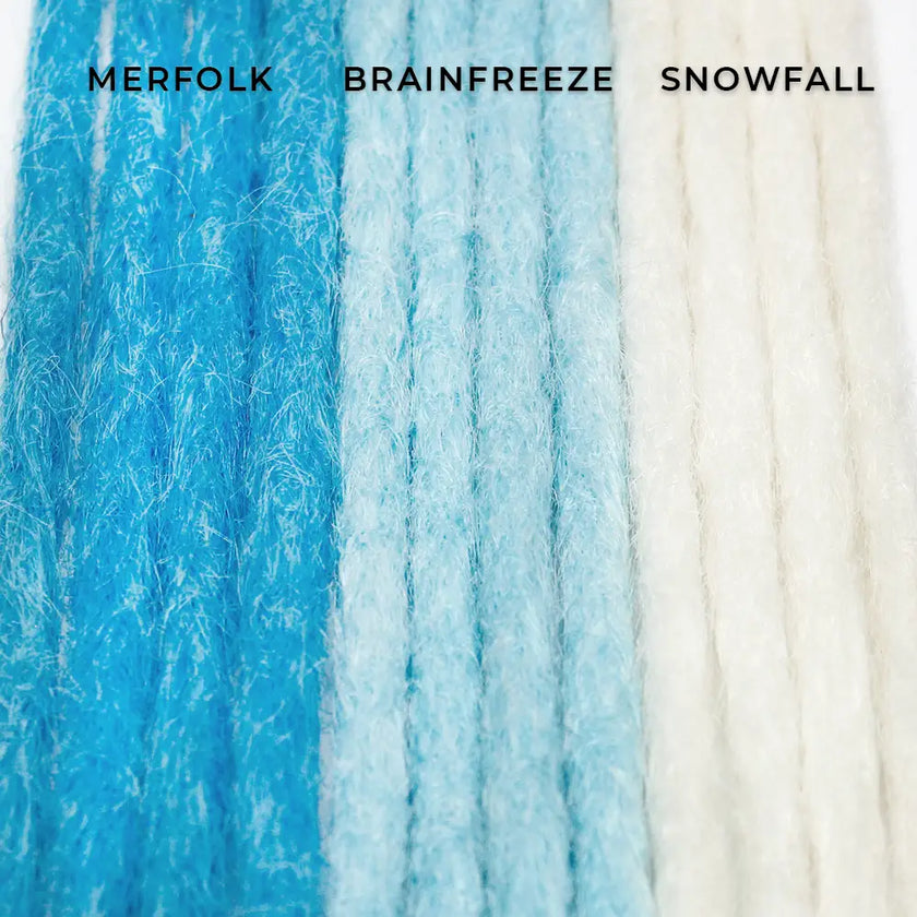 22 Inch SE Crochet Dreads 5 Count| Synthetic Hair Extensions-Dreadlock Supplies-Doctored Locks-Espresso Crochet-Doctored Locks