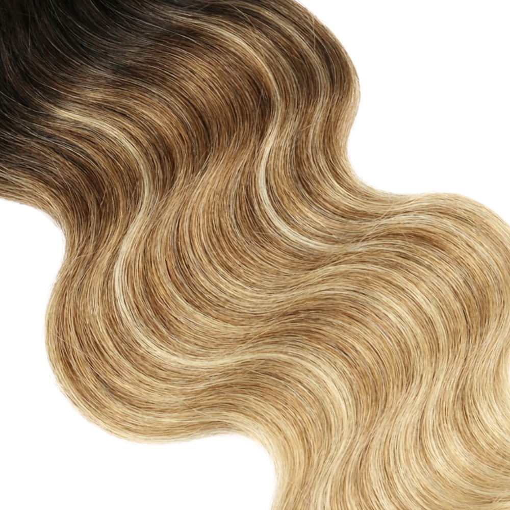18 Inch Bohyme Luxe Micro Fine Wefts - Hand Tied Body Wave 114g | 100% Remy Human Hair