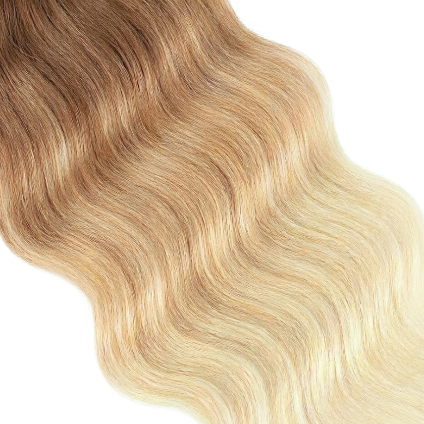18 Inch Bohyme Luxe Micro Fine Wefts - Hand Tied Ocean Breeze 114g | 100% Remy Human Hair