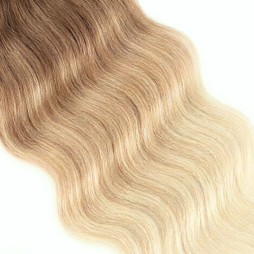 14 Inch Bohyme Luxe Micro Fine Wefts - Hand Tied Ocean Breeze 114g | 100% Remy Human Hair