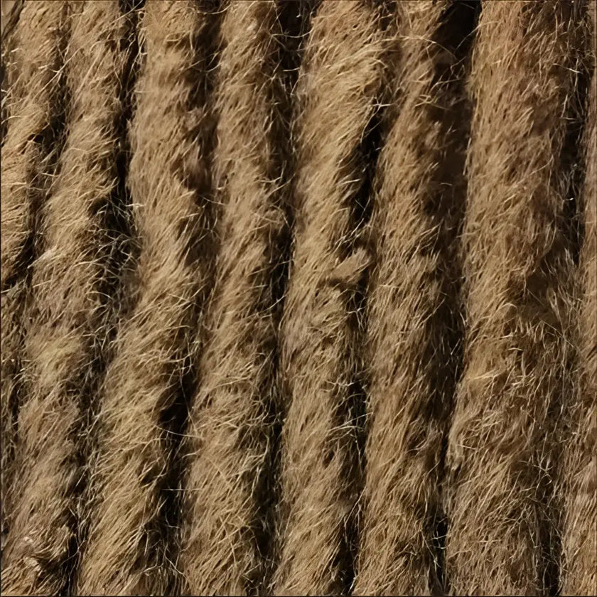 18 Inch Handmade Crochet Dreadlock Clip Set 265g | 100% Human Hair-Clip Set-Doctored Locks-Walnut Clip-Doctored Locks