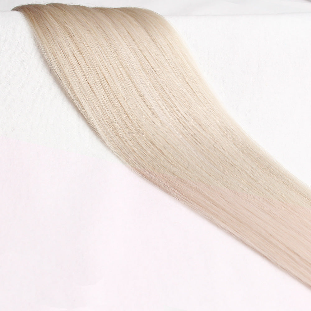 22 Inch 3mm Prebonded Keratin I-Tip - Straight 50g | 100% Remy Human Hair-Human Hair-Doctored Locks-Silver Ice-Doctored Locks