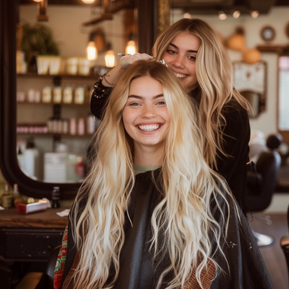 hair-extension-salon-stylist-installation