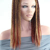 Model with RastAfri Senegal Soul Kaneklon Premade Twists