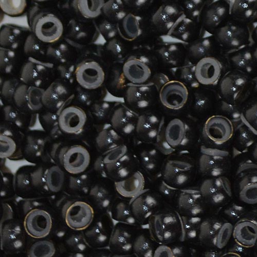 Silicone Nano Beads 250 Count Jar | Smallest Microlinks-Black Nano-Doctored Locks
