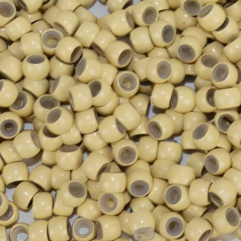 Silicone Nano Beads 250 Count Jar | Smallest Microlinks-Blonde Nano-Doctored Locks