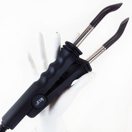 Stiletto Heat Wand Fusion Hair Extensions Installation Tools in black