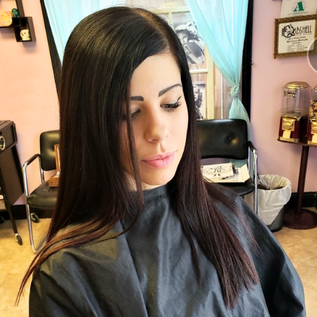 added hair extension for length and thickness