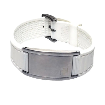 White Magnetic Bracelet | Holds Needles and Hair Pins - Beads and Tools